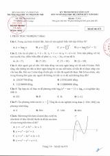 Đề tham khảo ĐGNL môn Toán xét tuyển Đại học 2023 trường ĐHSP Hà Nội